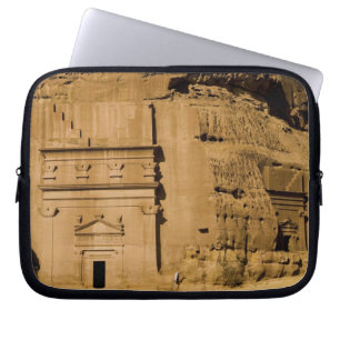Saudi Arabia, site of Madain Saleh, ancient 3 Laptop Sleeve