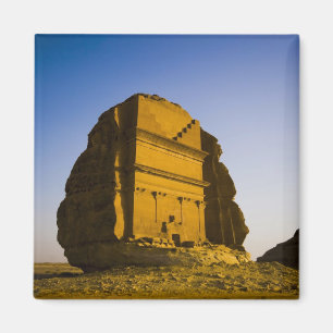 Saudi Arabia, site of Madain Saleh, ancient 4 Magnet