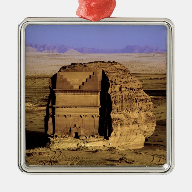 Saudi Arabia, site of Madain Saleh, ancient Metal Tree Decoration (Front)