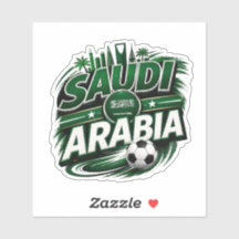 Saudi Arabia Soccer Fan | Green Football Suppo