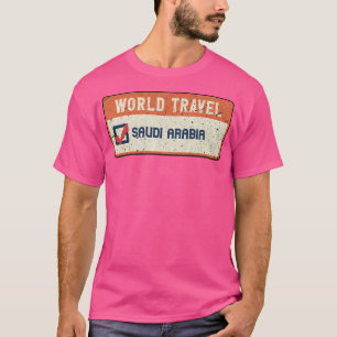 Saudi Arabia World Travel T-Shirt