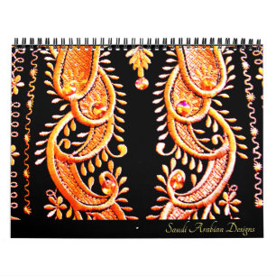 Saudi Arabian Designs Calendar