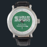 Saudi Flag & Saudi Arabia trendy fashion /design Watch<br><div class="desc">WATCH: Saudi Arabia & Saudi Arabian Flag fashion design - love my country,  travel,  holiday,  country patriots / sports fans</div>