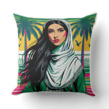 "Saudi Pop Queen – Bold Heritage Art for National