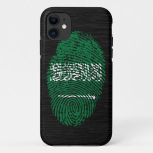 Saudi touch fingerprint flag Case-Mate iPhone case
