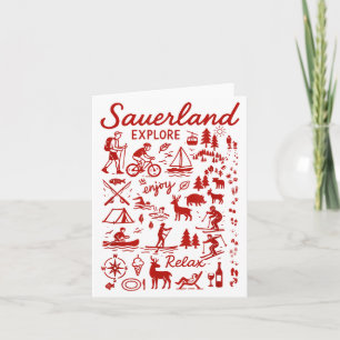 Sauerland Accessory Travel Or Hiking In The Sauerl Card