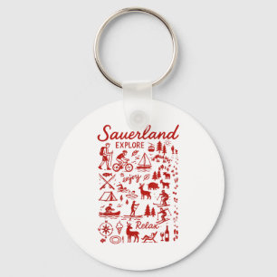 Sauerland Accessory Travel Or Hiking In The Sauerl Key Ring