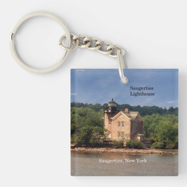 Saugerties Lighthouse key chain (Front)