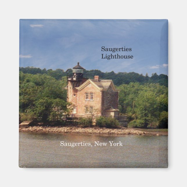 Saugerties Lighthouse magnet (Front)