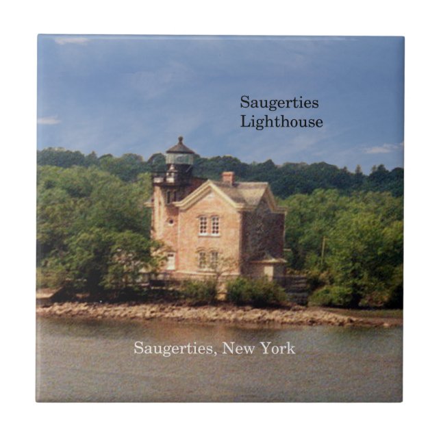 Saugerties Lighthouse tile (Front)