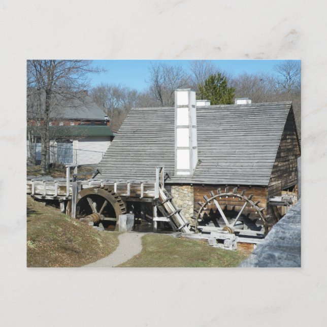 Saugus Ironworks Postcard (Front)