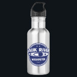 Sauk River Washington Kayaking 532 Ml Water Bottle<br><div class="desc">The Sauk River is a tributary of the Skagit River,  approximately 45 miles long,  in northwestern Washington. It drains an area of the high Cascade Range in the watershed of Puget Sound north of Seattle.</div>