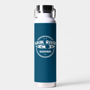 Sauk River Washington Kayaking Water Bottle