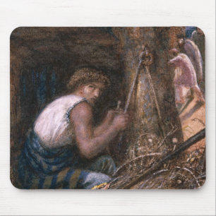 Saul Hiding among the Stuff, 1866 Mouse Pad