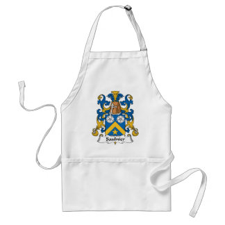 Saulnier Family Crest Standard Apron