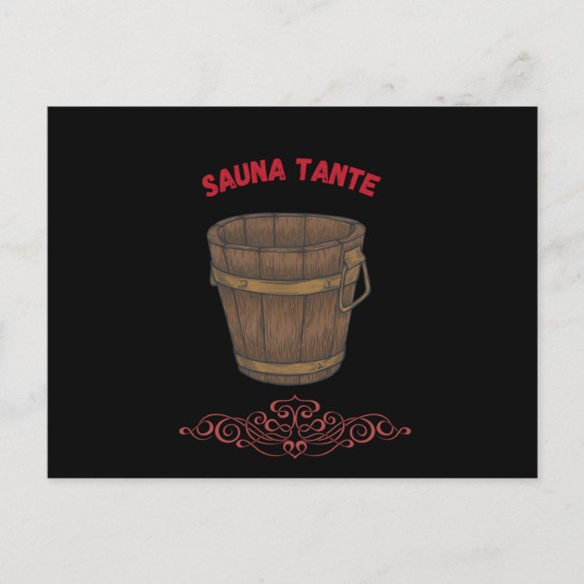 Sauna Aunta Saunas Postcard (Front)