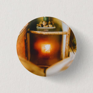Sauna Hygge Evening 3 Cm Round Badge
