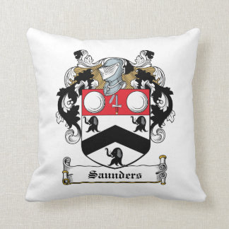 Saunders Family Crest Cushion
