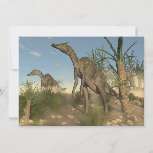 Saurolophus dinosaurs - 3D render