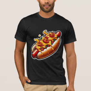 SAUSAGE-CHILI CHEESE HOT DOG 3 T-Shirt