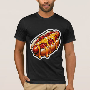 SAUSAGE-CHILI CHEESE HOT DOG 5 T-Shirt