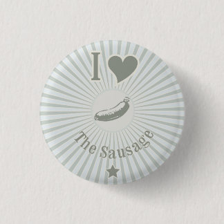 Sausage Lover 3 Cm Round Badge