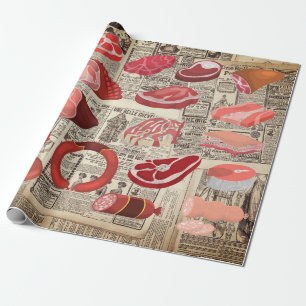 sausage lover wrapping paper