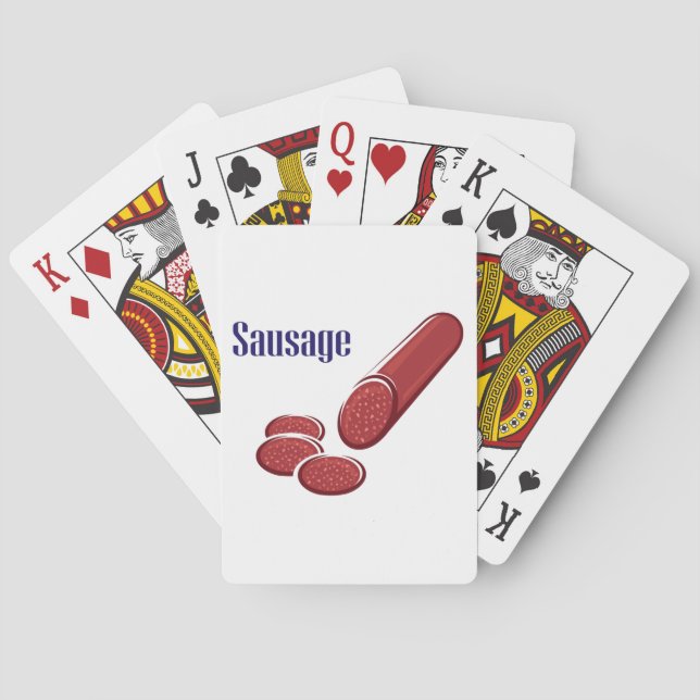 Sausage Playing Cards (Back)