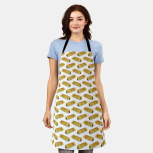 Sausage Roll Polka Dot Pattern Apron