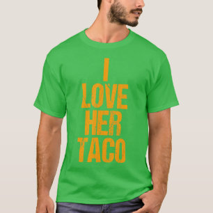 Sausage Taco Matching Couple Costumes Halloween Fu T-Shirt