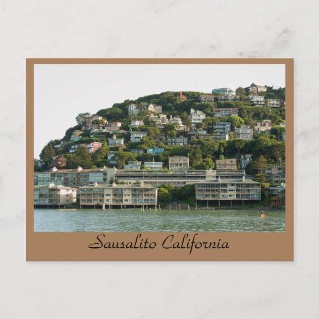 Sausalito California Postcard (Front)