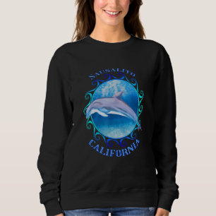 Sausalito California Vacation Souvenir Dolphin Sweatshirt