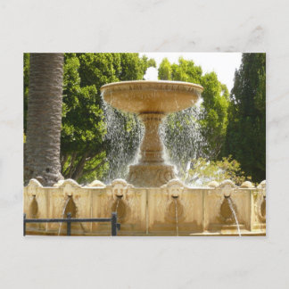Sausalito Fountain California Travel Photography Postcard