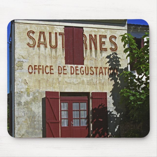 Sauternes Office de Degustation (Wine Tasting Mouse Pad (Front)