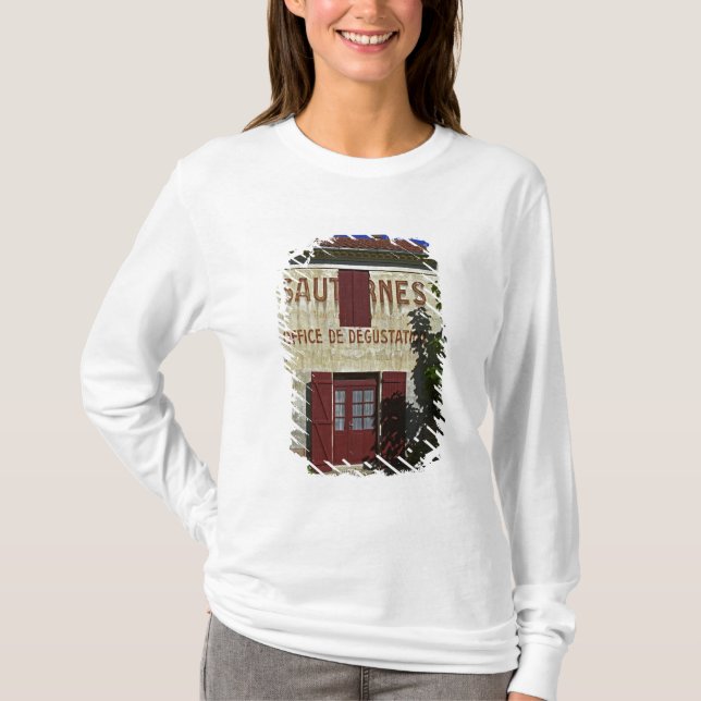 Sauternes Office de Degustation (Wine Tasting T-Shirt (Front)