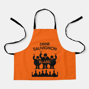 Sauvignon Blanc Wine Drinker   Apron