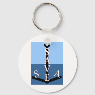 sauvons la mer key ring