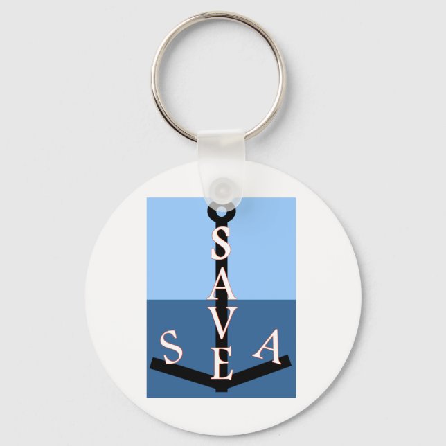 sauvons la mer key ring (Front)