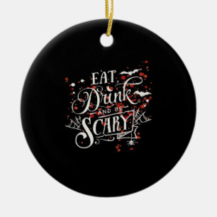 Savage Halloween Spooky Aesthetic Ceramic Tree Decoration