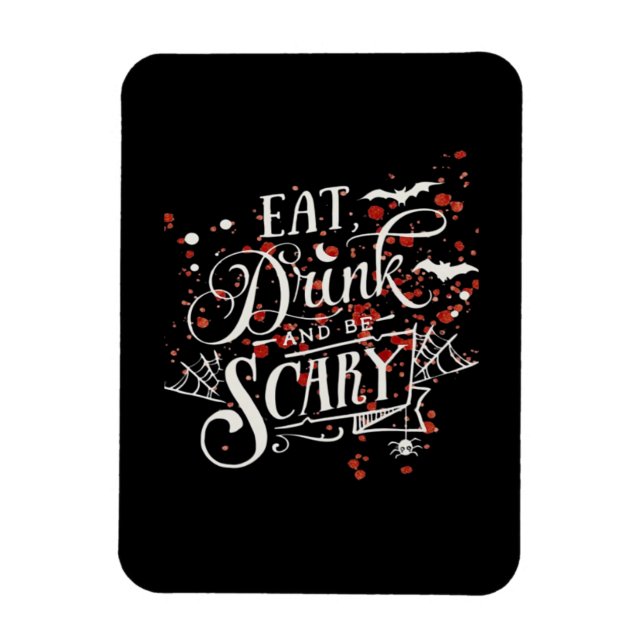 Savage Halloween Spooky Aesthetic Magnet (Vertical)