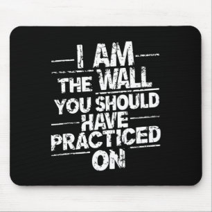 Savage Ice Hockey Goalie Quote  Mouse Pad