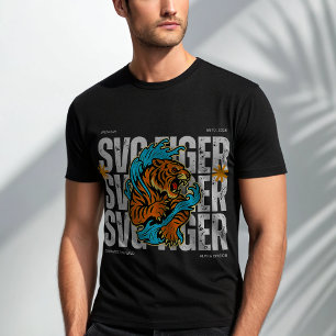 Savage Tiger Alpha Division T-Shirt Streetwear