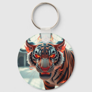 Savage Tiger Key Ring