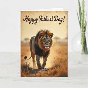 Savanna Fathers Day Card