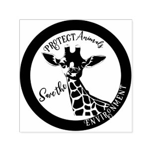 Savanna Queen denim jacket Self-inking Stamp