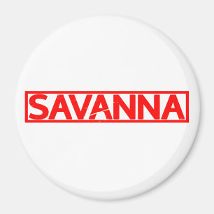 Savanna Stamp Magnet
