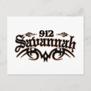 Savannah 912 postcard