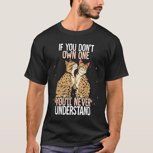 Savannah Cat  8 T-Shirt (Front)