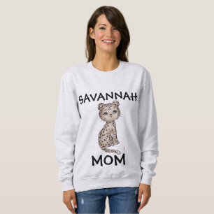 SAVANNAH CAT MOM T-SHIRTS SWEATSHIRTS