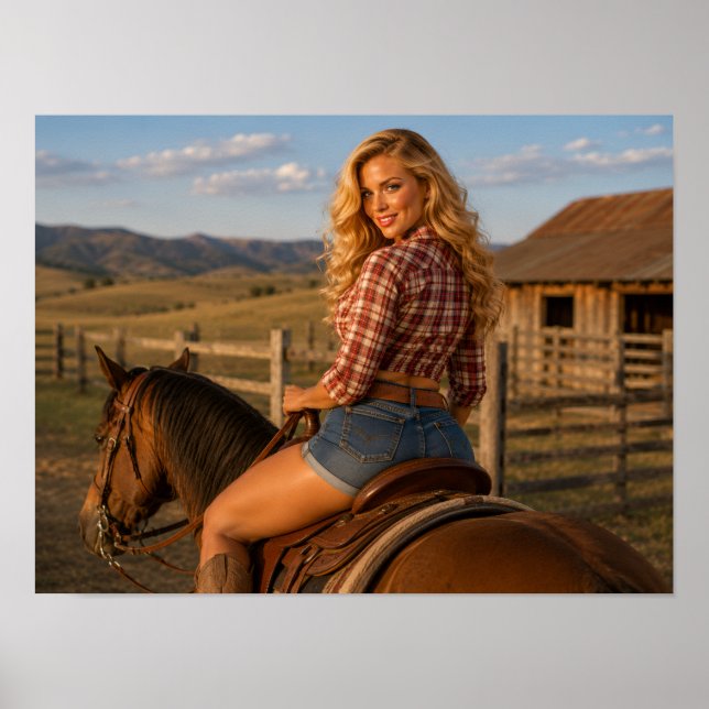 Savannah Cole - Out Riding Poster (Front)
